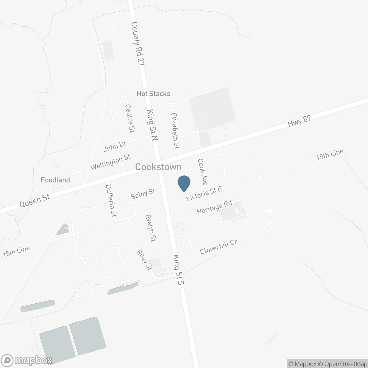 12 VICTORIA STREET, Cookstown, Ontario L0L 1L0